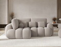 Coltar extensibil stanga 3 locuri ELTAP, Cozion, 267x165x105 cm, lemn/tesatura boucle, bej inchis