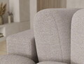 Coltar extensibil stanga 3 locuri ELTAP, Cozion, 267x165x105 cm, lemn/tesatura boucle, bej inchis