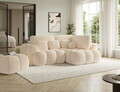Coltar extensibil dreapta 3 locuri ELTAP, Cozion, 267x165x105 cm, lemn/tesatura chenille, bej deschis