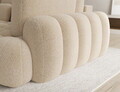 Coltar extensibil dreapta 3 locuri ELTAP, Cozion, 267x165x105 cm, lemn/tesatura chenille, bej deschis