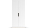 Dulap pentru haine cu oglinda ELTAP, WM2-SZA100, Mirtillo, 100x60x216 cm, PAL laminat, alb