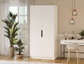 Dulap pentru haine ELTAP, W-SZA100, Mirtillo, 100x60x216 cm, PAL laminat, alb