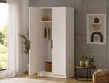 Dulap pentru haine ELTAP, W-SZA100, Mirtillo, 100x60x216 cm, PAL laminat, alb