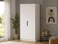 Dulap pentru haine ELTAP, W-SZA100, Mirtillo, 100x60x216 cm, PAL laminat, alb