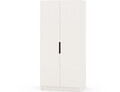 Dulap pentru haine ELTAP, W-SZA100, Mirtillo, 100x60x216 cm, PAL laminat, alb