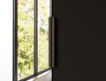 Dulap pentru haine cu oglinda ELTAP, BM1-SZA100, Mirtillo, 100x60x216 cm, PAL laminat, negru