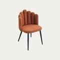 Scaun Aula Pro, Homla, 56x55x86 cm, metal/poliester, caramiziu