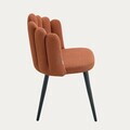 Scaun Aula Pro, Homla, 56x55x86 cm, metal/poliester, caramiziu