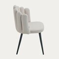 Scaun Aula Pro, Homla, 56x55x86 cm, metal/poliester, bej