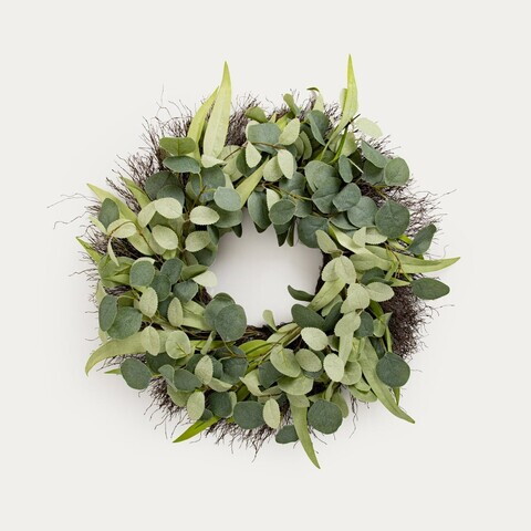 Coronita Virena, Homla, 50 cm, plastic, verde