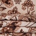 Lenjerie de pat King Size, Nerave, Homla, 200x220 cm, 3 piese, microfibra din poliester, multicolor