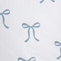 Lenjerie de pat King Size, EC Vivienne, Homla, 200x220 cm, 3 piese, microfibra din poliester, alb/albastru