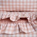 Lenjerie de pat King Size, Whisper, Homla, 200x220 cm, 3 piese, microfibra din poliester, roz