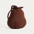 Decoratiune Callyra, Homla, 27x49 cm, poliester, maro