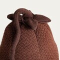 Decoratiune Callyra, Homla, 27x49 cm, poliester, maro