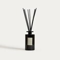 Difuzor de parfum cu betisoare Urban Leather, Eucalyptus Patchouli, Homla, 300 ml, sticla, negru