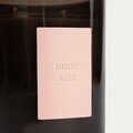 Lumanare parfumata Urban Leather, Dusty Rose, Homla, 380 g, ceara de soia, negru