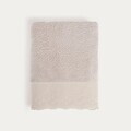 Prosop de baie Lillian, Homla, 70x130 cm, bumbac, bej