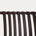 Set 4 scaune pentru terasa/gradina Valoro, Homla, 54.50x58.50x81 cm, plastic, maro