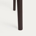 Set 4 scaune pentru terasa/gradina Valoro, Homla, 54.50x58.50x81 cm, plastic, maro
