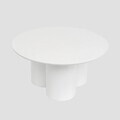 Masuta de cafea Timberly, Homla, 80x40 cm, MDF, alb