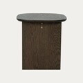 Masuta de cafea Sylvo, Homla, 45x40x40 cm, MDF, maro inchis