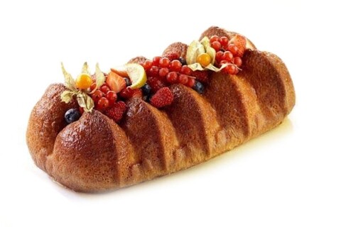 Forma de copt din silicon Plum Cake Flower, Silikomart Fancy & Function, 30 x 14.5 cm, 2.25 L