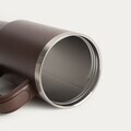 Termos Cocoa, Homla, 1.18 L, 10x27.5 cm, inox/plastic/silicon, maro