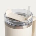 Termos Cocoa, Homla, 1.18 L, 10x27.5 cm, inox/plastic/silicon, crem