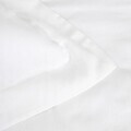 Lenjerie de pat pentru o persoana Milo, Homla, 140x200 cm, 2 piese, bumbac satinat, alb
