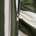 Lenjerie de pat dubla Tiffany, Homla, 160x200 cm, 3 piese, microfibra din poliester, verde olive/ecru