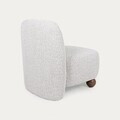Fotoliu Norello, Homla, 77x66x77 cm, MDF/poliester, bej/maro