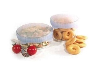 Transparent, Set 4 capace Round