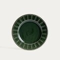 Set 4 farfurii pentru desert Kobbi, Homla, 21.5 cm, ceramica, verde