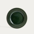 Set 4 farfurii pentru desert Kobbi, Homla, 21.5 cm, ceramica, verde