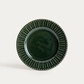 Set 4 farfurii pentru desert Kobbi, Homla, 21.5 cm, ceramica, verde
