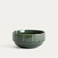 Set 4 boluri Kobbi, Homla, 550 ml, 15x7 cm, ceramica, verde