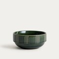 Set 4 boluri Kobbi, Homla, 550 ml, 15x7 cm, ceramica, verde