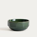 Set 4 boluri Kobbi, Homla, 550 ml, 15x7 cm, ceramica, verde