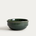 Set 4 boluri Kobbi, Homla, 550 ml, 15x7 cm, ceramica, verde