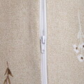 Lenjerie de pat King Size, Rem, Homla, 200x220 cm, 3 piese, microfibra din poliester, bej
