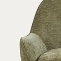 Fotoliu Sofiero, Homla, 74.5x72.5x75.5 cm, metal/poliester, verde olive