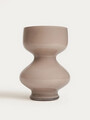 Vaza Boliq, Homla, 19.5x27.5 cm, sticla, bej