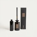 Difuzor de parfum cu betisoare Urban Leather, Amber Musk, Homla, 300 ml, sticla, negru