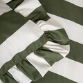 Lenjerie de pat pentru o persoana Tiffany, Homla, 140x200 cm, 2 piese, microfibra din poliester, verde olive/ecru