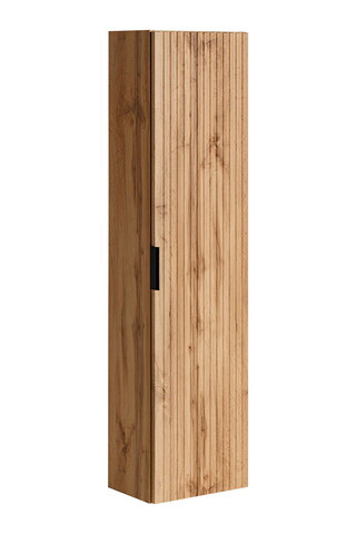 Dulap inalt cu usa, cu fixare pe perete, Adel Oak, Comad, 35x25x140 cm, MDF/PAL laminat, stejar wotan