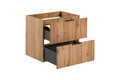 Set mobiler baie, dulap cu lavoar, 60 cm Smile, Adel Oak, Comad, MDF/PAL laminat, stejar wotan