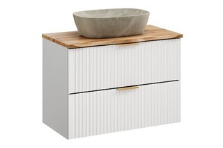 Alb mat, Adel White 80 cm