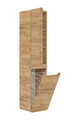 Dulap inalt cu usi, cu fixare pe perete, Aruba Craft, Comad, 35x35x170 cm, MDF/PAL laminat, stejar craft gold