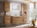 Dulapior cu 1 usa, cu fixare pe perete , Aruba Craft, Comad, 35x32x68 cm, MDF/PAL laminat, stejar craft gold